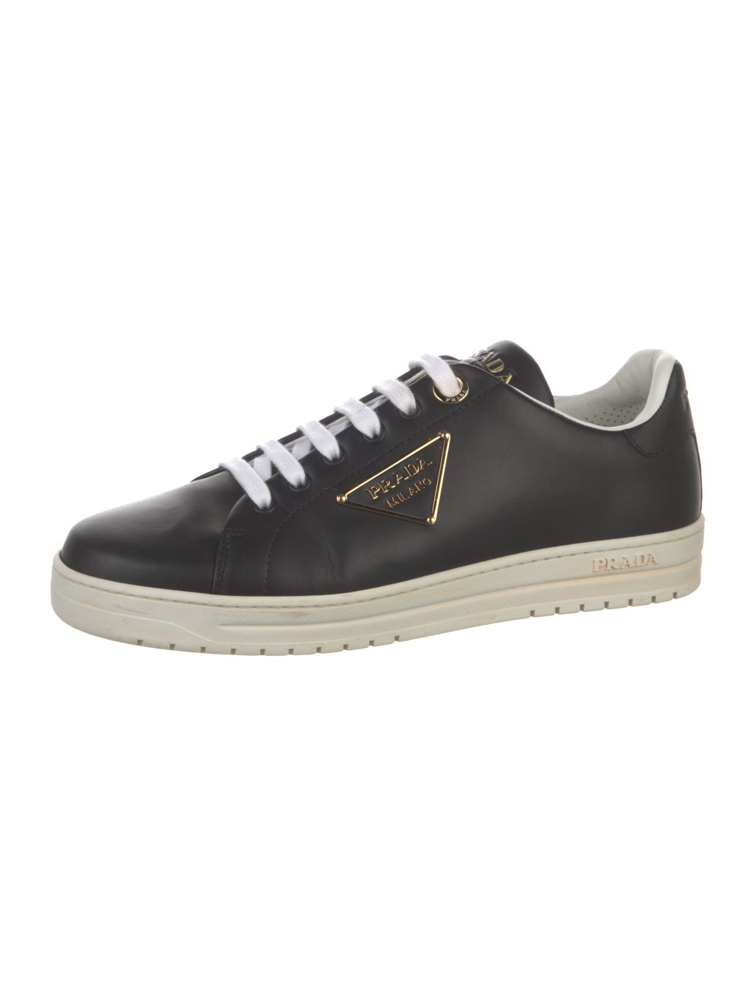 Prada Leather Sneakers